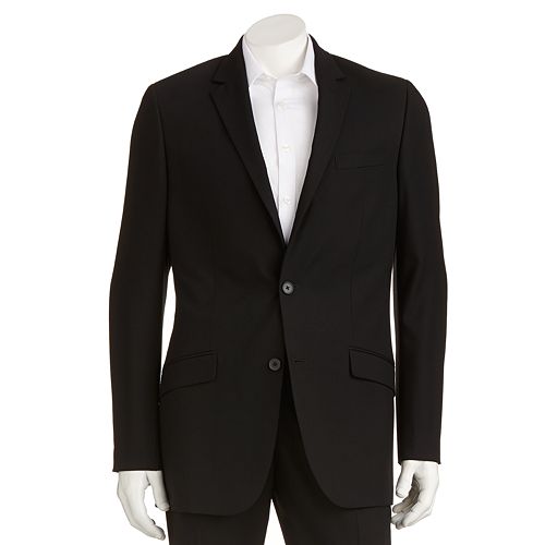 Apt. 9 Slim-Fit Solid Charcoal Suit Jacket - Men